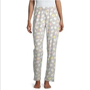New Women's Microfleece Pajama Pants Gray Bears